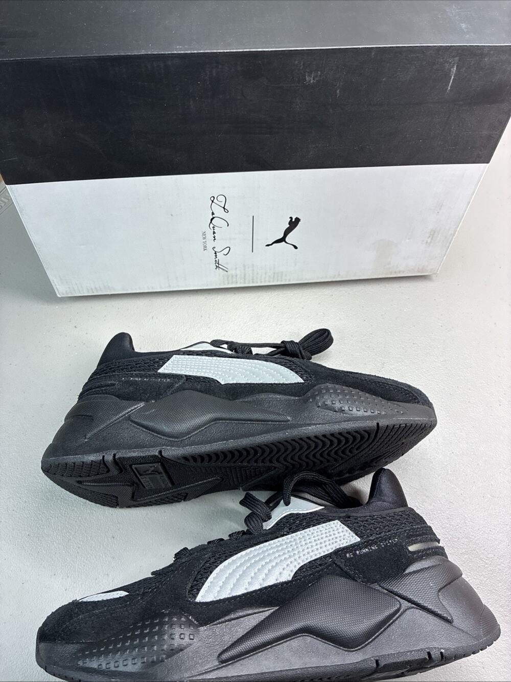 PUMA LaQuan Smith x RS-X Athluxury 387048-01 Women Size 6 Running Shoes New